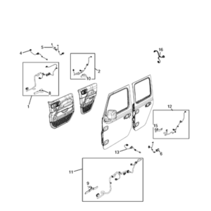 Jeep Compass 2017-Present Park Assist Lining