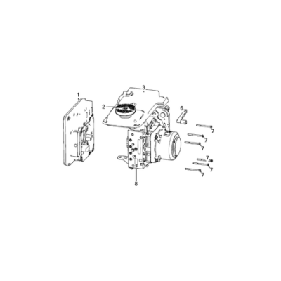 Jeep Wrangler 2018-Present Brake Master Cylinder Electronic Control Unit