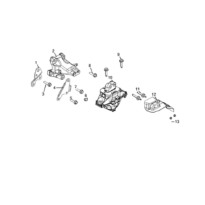 Jeep Renegade 2015-Present Crankcase And Cylinder Head Reinforcement