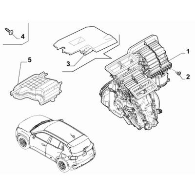 Jeep Avenger 2023-Present Ventilation And Heating Protection