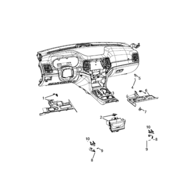 Jeep Grand Cherokee 2011-2020 Lamps-Interior And Exterior Bulb