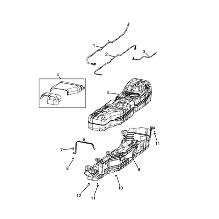 Jeep Wrangler 2018-Present Fuel Tank Protection