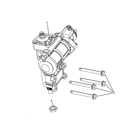 Jeep Wrangler 2018-Present Steering Gear Nut