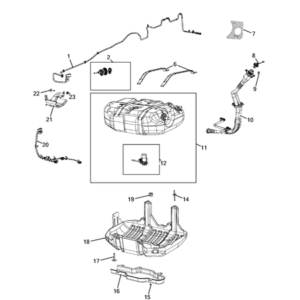 Jeep Renegade 2015-Present Anti-Pollution System Sensor