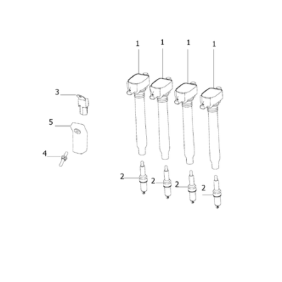 Jeep Renegade 2015-Present Engine Ignition System Sending Unit