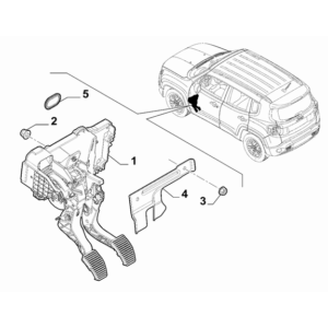 Jeep Wrangler 2018-Present Hydraulic Seal