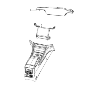 Jeep Renegade 2015-Present Cable Set (Centre) Cable Harness