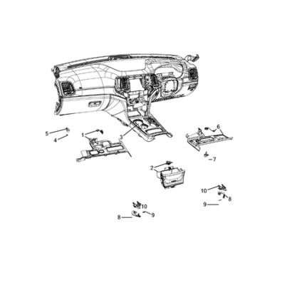 Jeep Grand Cherokee 2011-2020 Lamps-Interior And Exterior Ornament