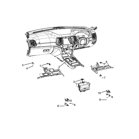 Jeep Grand Cherokee 2011-2020 Lamps-Interior And Exterior Covering