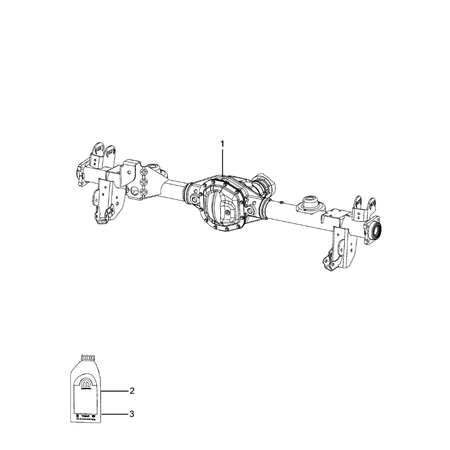 Jeep Wrangler 2018-Present Rear Axle Assembly Lubricant