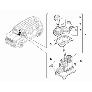 Jeep Renegade 2015-Present Crankcase And Cylinder Head Screw