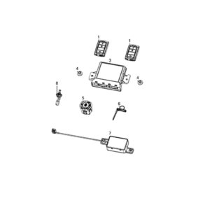 Jeep Grand Cherokee 2011-2020 Park Assist Control Unit