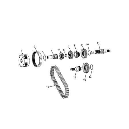 Jeep Wrangler 2018-Present Gear Train Main Shaft