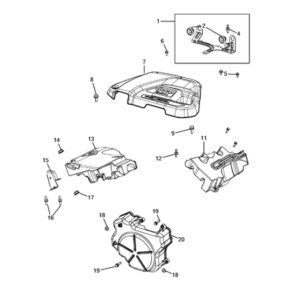 Jeep Wrangler 2018-Present Engine Oiling, Oil Pan And Indicator (Dipstick) Screw