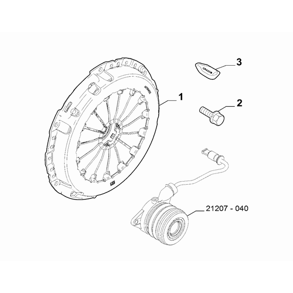 Jeep Renegade 2015-Present Clutch Group Screw