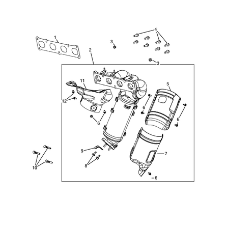 Jeep Cherokee 2014-2018 Manifolds And Vacuum Fittings Bracket