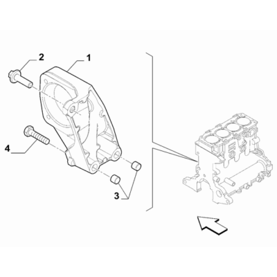 Jeep Renegade 2015-Present Driveshaft Mounting Screw