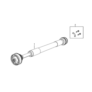 Jeep Wrangler 2018-Present Front Axle: Housing, Differential And Vent Pillar