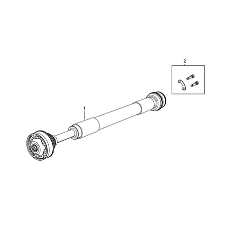 Jeep Grand Cherokee 2021-Present Drive Shaft Screw