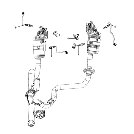 Jeep Wrangler 2018-Present Sensors Clip