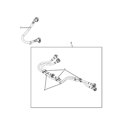 Jeep Grand Cherokee 2021-Present Emission Harness Pipe