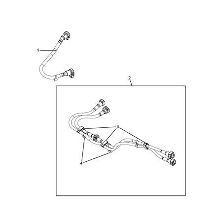 Jeep Grand Cherokee 2021-Present Emission Harness Hose