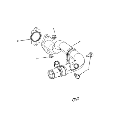 Jeep Cherokee 2014-2018 Water Pump And Related Parts Screw