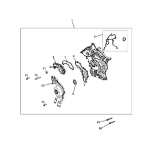 Jeep Renegade 2015-Present Crankshaft And Flywheel Big End Shells