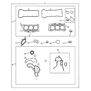 Jeep Renegade 2015-Present Air Cleaner And Ducts Collar