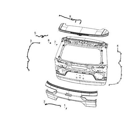 Jeep Grand Cherokee 2021-Present Wiper And Washer System Sprinkle