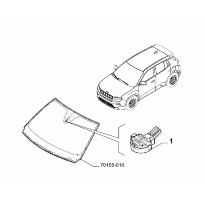 Jeep Avenger 2023-Present Windscreen Wiper Sensor