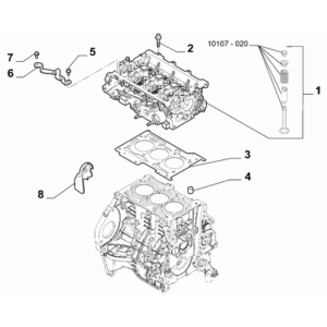 Jeep Wrangler 2018-Present Crankshaft, Piston, Drive Plate, Flywheel, And Damper Bearing