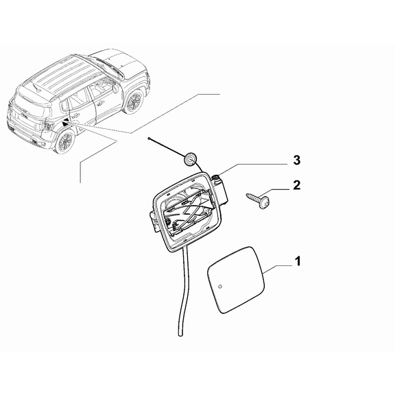 Jeep Renegade 2015-Present Air Filters And Lids Covering