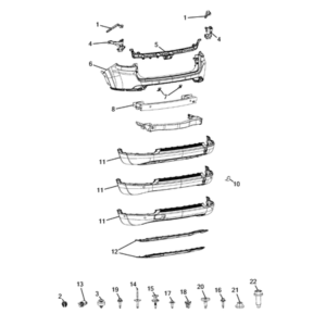 Jeep Wrangler 2018-Present Body Hold Down Nut