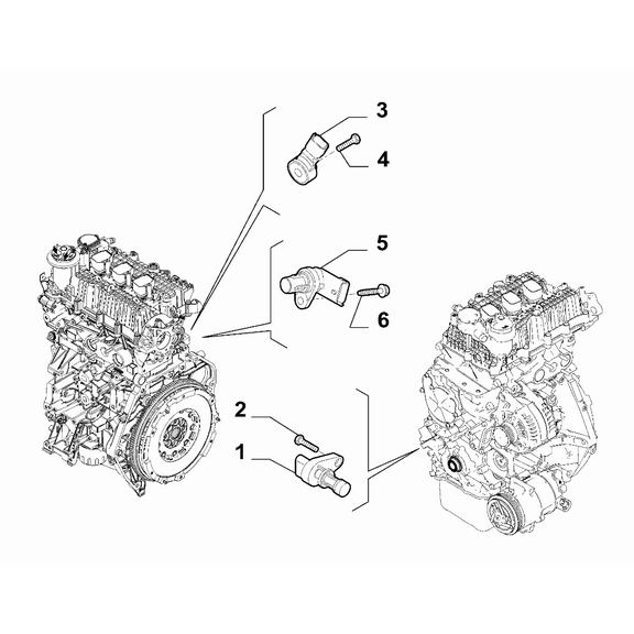 Jeep Renegade 2015-Present Engine Ignition System Screw