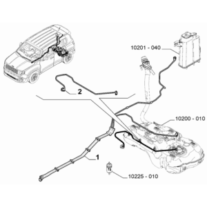 Jeep Renegade 2015-Present Anti-Pollution System Sensor