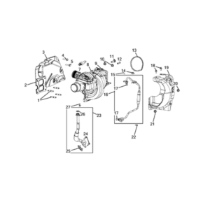 Jeep Compass 2017-Present Crankshaft, Piston, Drive Plate, Flywheel, And Damper Big End Shells