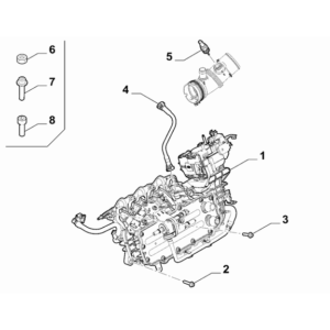 Jeep Renegade 2015-Present Crankcase And Cylinder Head Dowel