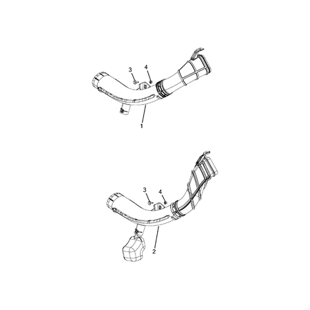 Jeep Compass 2017-Present Air Inlet Components Screw