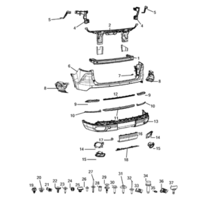 Jeep Renegade 2015-Present Engine Compartment Lid Lock