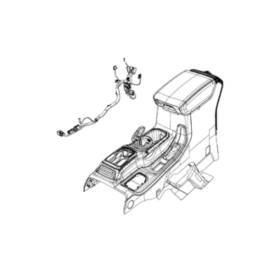 Jeep Wrangler 2018-Present Wiring, Instrument Panel Electric Cable