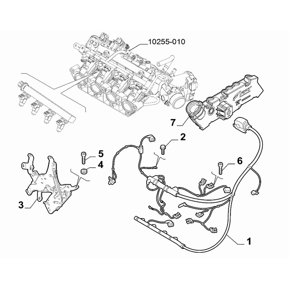 Jeep Renegade 2015-Present Fuel Injection System Screw And Washerassy