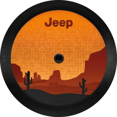 Wrangler 2018-Present Spare Tire Cover – Desert