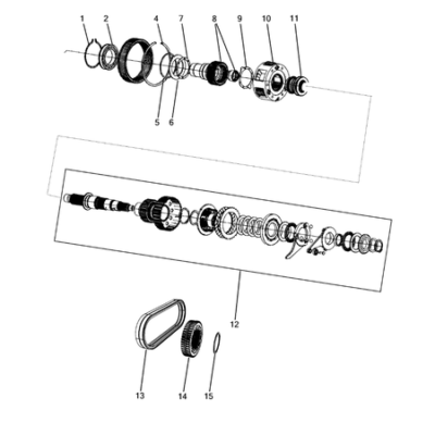 Jeep Grand Cherokee 2011-2020 Gear Train Gear