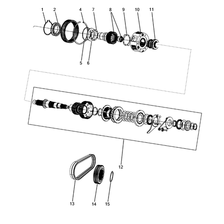 Jeep Grand Cherokee 2011-2020 Gear Train Retainer