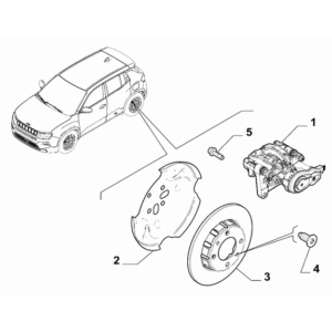 Jeep Renegade 2015-Present Brake Vacuum System Seal Gasket