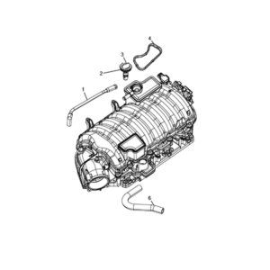 Jeep Compass 2017-Present Engine Oiling, Oil Pan And Indicator (Dipstick) Seal Gasket