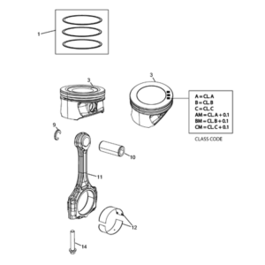 Jeep Renegade 2015-Present Exhaust Piping Silencer