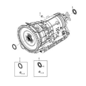 Jeep Wrangler 2018-Present Front Axle Shafts Seal Gasket