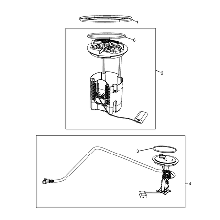 Jeep Grand Cherokee 2021-Present Fuel Pump And Sending Unit Ring